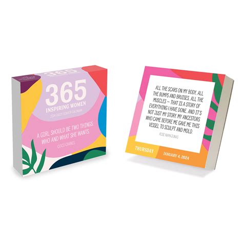TF Publishing 2024 365 Inspiring Women Daily Desktop Calendar | Michaels