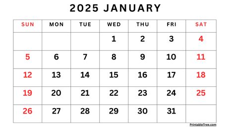 Printable December January 2025 Calendar