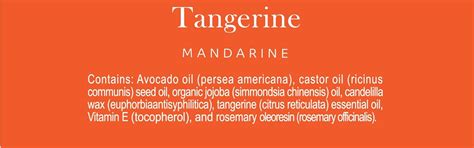 Buy ALIDA PURE Tangerine Lip Balm, Vegan, Cruelty Free, Beeswax Free ...