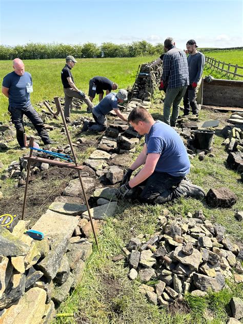 Dry Stone Walling Course for beginners, Lower Higham Visitor Centre ...