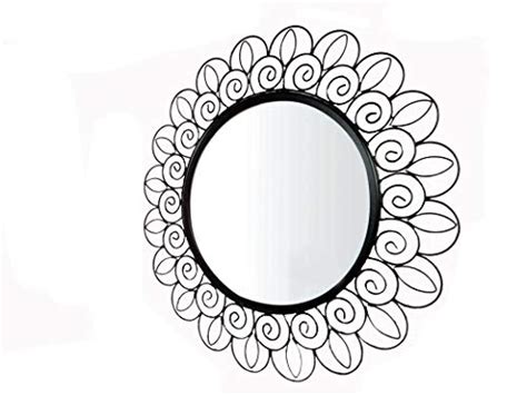 Buy GIG Handicrafts Modern Style Iron Wall Mirror Hanging Mirror ...