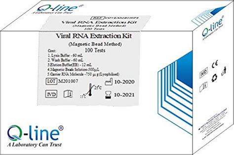 Q-LINE Viral RNA Extraction Kit (Magnetic Bead) - Manual : Amazon.in ...