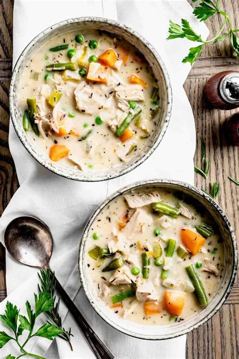 Turkey Pot Pie Soup