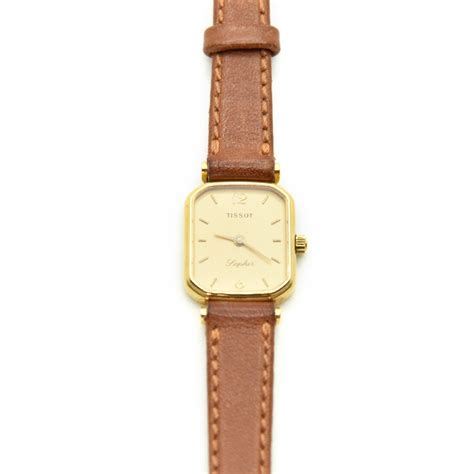 Orologio Tissot Saphir Vintage in oro 18 Kt - Compro oro e Gioielleria ...