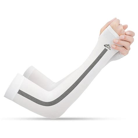 UV Sun Protection Cooling Arm Sleeves Compression Arm Cover Shield ...