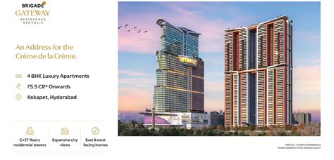 Brigade Gateway Neopolis Kokapet, Hyderabad | Price | Floor Plan