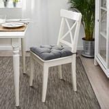 GURLI chair pad, dark grey, 40x40x6 cm (16x16x2") - IKEA