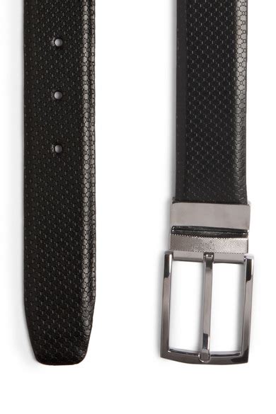Buy Men Black Leather Formal Belt Online - 42225 | Louis Philippe