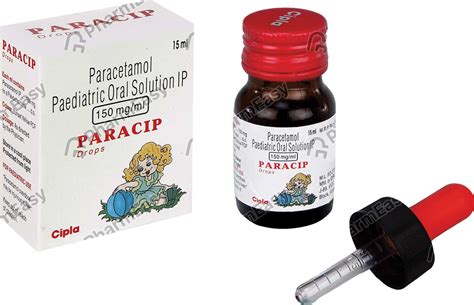 Paracip 150 MG Oral Drop (15): Uses, Side Effects, Price & Dosage ...