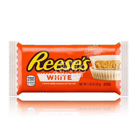 Reese's Peanut Butter Cups White Chocolate 39g – United Sweets
