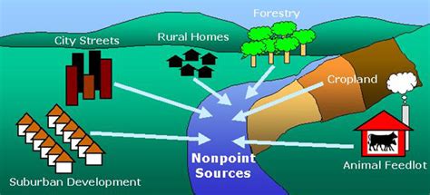 Image result for Point Source Pollution vs Nonpoint