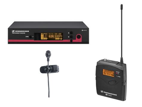 Sennheiser EW 122 G3-A-US compact cardioid clip-on microphone EW system ...