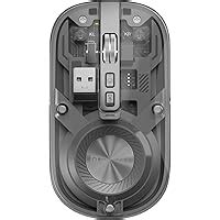 Amazon.in: Buy Portronics Toad 5 Transparent Bluetooth Mouse with 2.4 ...