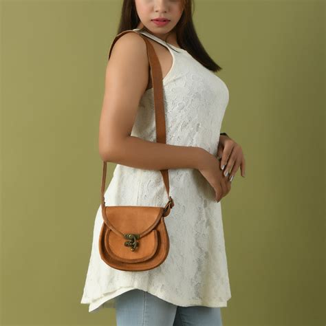 Willow Leather Crossbody Bag, Elegant & Compact Sling Bag for Women ...