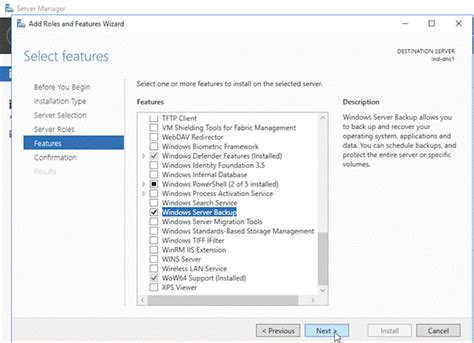 Image result for Windows Server Backup Feature Install PowerShell