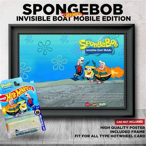 Mermaidman And Barnacleboy Invisible Boat Mobile