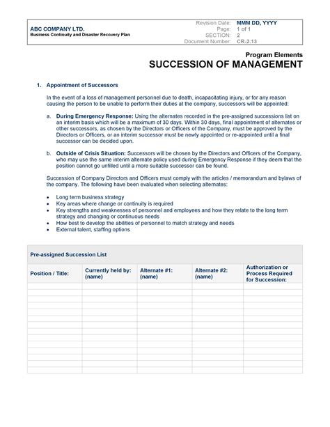 Rezultat imagine pentru Disaster Recovery Plan Example