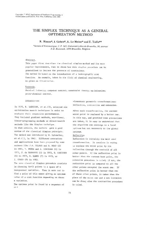 Image result for Simplex Method Optimization