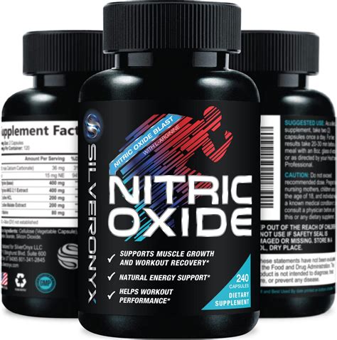 Amazon.com: Snap Supplements Nitric Oxide Booster, Nitric Oxide Supplement for Blood Circulation ...