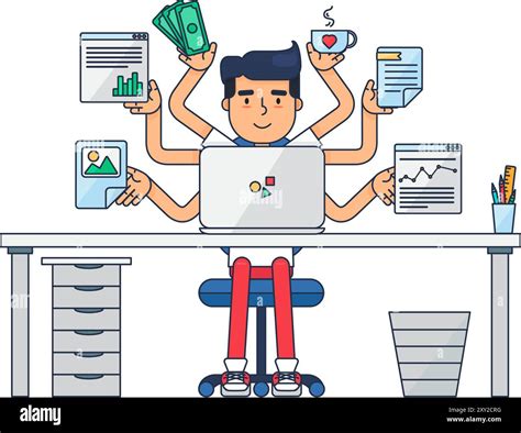 Busy Worker Cartoon 的图像结果