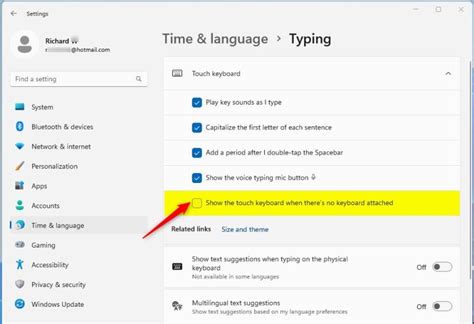 Image result for Turn Off Touch Keyboard Windows 11