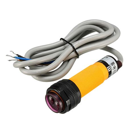 uxcell 300mA DC 6-36V Infrared Ray Diffuse Reflection Optical Sensor ...