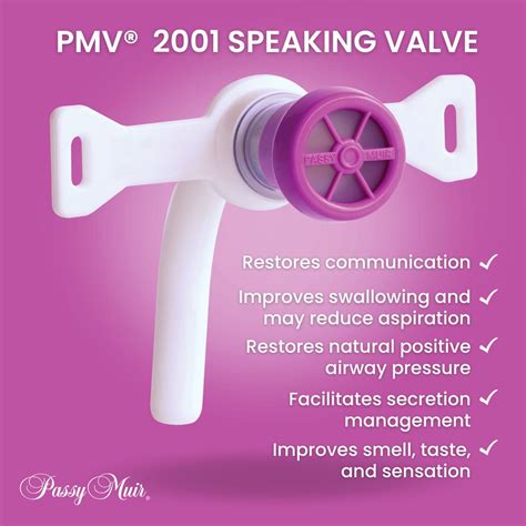 Passy Muir® Speaking Valve: What is it? | Passy-Muir posted on the ...