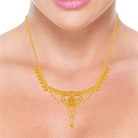 Classy Gold Wedding Neckless for the Timeless Bride - PC Chandra – P.C ...