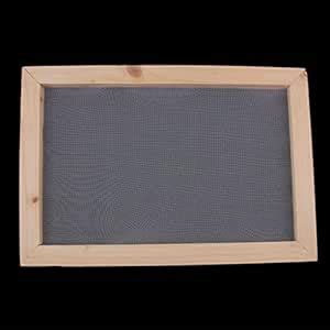 THE STYLE SUTRA® Wooden Paper Making Mould Frame Screen for DIY Paper ...