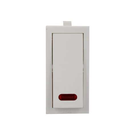 Anchor by Panasonic Roma Classic 1 Module 20A One Way Switch with Neon ...