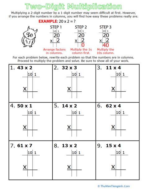 Image result for Two-Digit Multiplication Steps