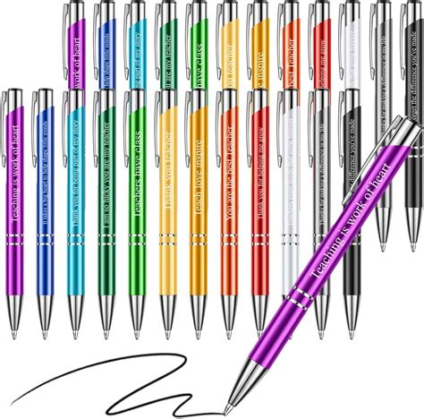 Amazon.com : Thenshop 24 Pcs Teacher Appreciation Gift Greeting Teacher ...