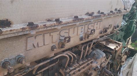 Mitsubishi S6B marine motor generator for sale | Reusable / Used | Ship ...