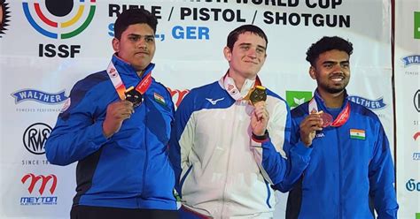 ISSF Junior World Cup: India win silver in men’s Rapid Fire Pistol team ...