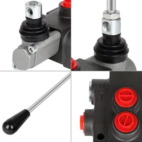 Buy Hydraulic Flow Control Valve 1 Spool 11 GPM SAE Ports Adjustable ...