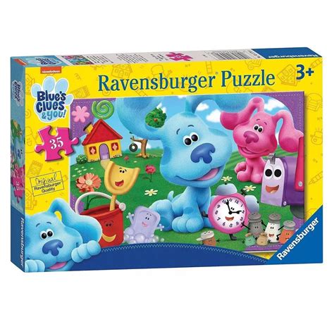 Blue'S Clues 35 Piece Puzzle | Blues clues characters, Pampers premium ...