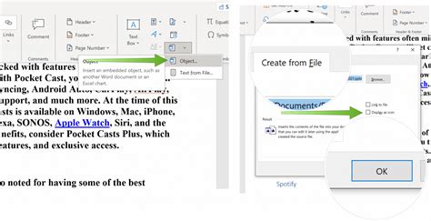 Image result for How to Add Add Word Documents to PowerPoint