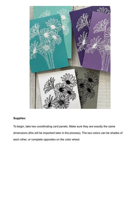 Switched Shape Stamping Tutorial with Bazzill Card Shoppe ...