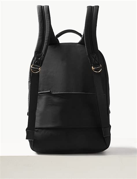 Buy Double Zip Detail Backpack at Marks & Spencer