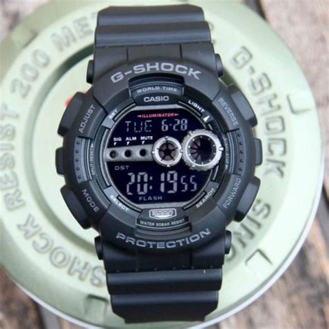Jual JAM TANGAN PRIA CASIO G SHOCK GD-100-1B ORIGINAL MURAH GARANSI ...