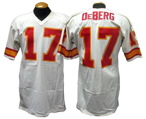Lot Detail - 1986 Steve DeBerg Tampa Bay Buccaneers Game-Used Road Jersey