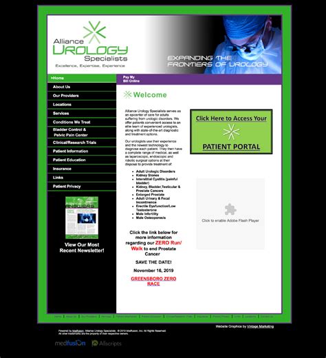 Alliance Urology | Laura Juba Design