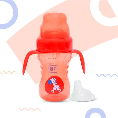 Buy 2-in-1 Spout & Straw Sipper Cup (Red)-240 ml Online in India | Me n ...