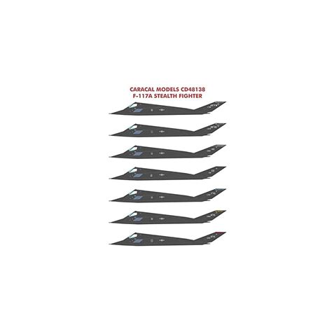 Caracal Models CARCD48138 1:48 Decals - F-117A Stealth Fighter India | Ubuy