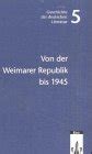 Amazon.in: Buy Von der Weimarer Republik bis 1945 (Lernmaterialien ...