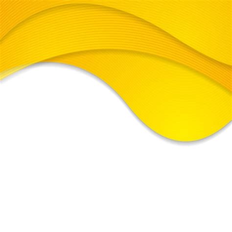 Yellow wavy elements Vectors - Download Free High-Quality Vectors from ...