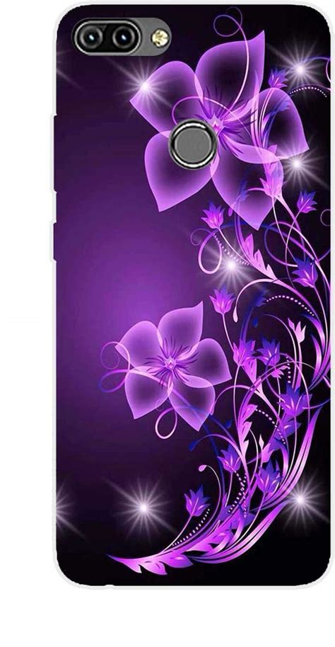 SmartNxt Designer Printed Case for Infinix Hot 6 Pro|Pattern|Purple ...