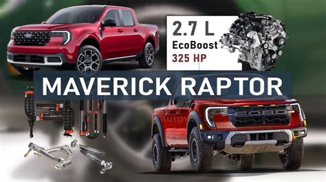 Ford Maverick Raptor Celebrates Digital Unveiling Looking All Tough and Rough - autoevolution