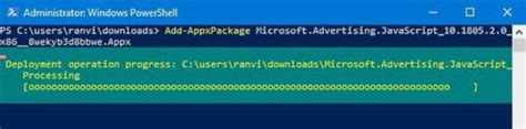 Image result for Install Appx File PowerShell