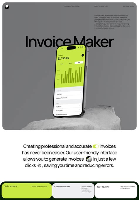 Image result for Invoice Generator Mobile Application Design